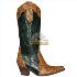 Bota texas amassada cano verde sv8952